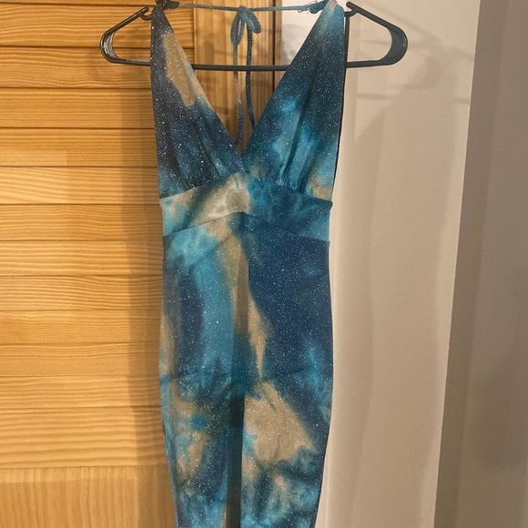 COPY - Sparkly blue dress - Picture 1 of 2